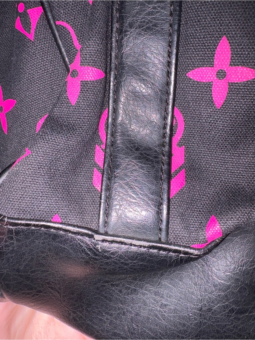 Metal Mulisha Black & Hot Pink Purse - Picture 4 of 4